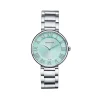 Tiffany & Co. Atlas® 34 mm Watch in Stainless Steel with Diamonds and a Tiffany Blue® Dial | ^Women Fine Watches|Business Gifts
