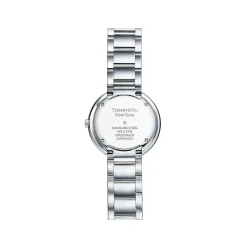 Tiffany & Co. Atlas® 34 mm Watch in Stainless Steel with Diamonds and a Tiffany Blue® Dial | ^Women Fine Watches|Business Gifts