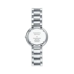 Tiffany & Co. Atlas® 34 mm Watch in Stainless Steel with Diamonds and White Mother-of-pearl | ^Women Fine Watches|Women’s Watches