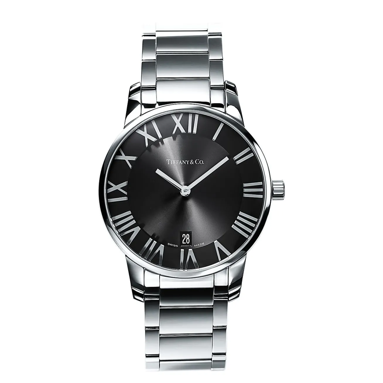 Tiffany & Co. Atlas® 2-Hand 37.5 mm watch in stainless steel. | ^ Fine Watches|Men’s Watches