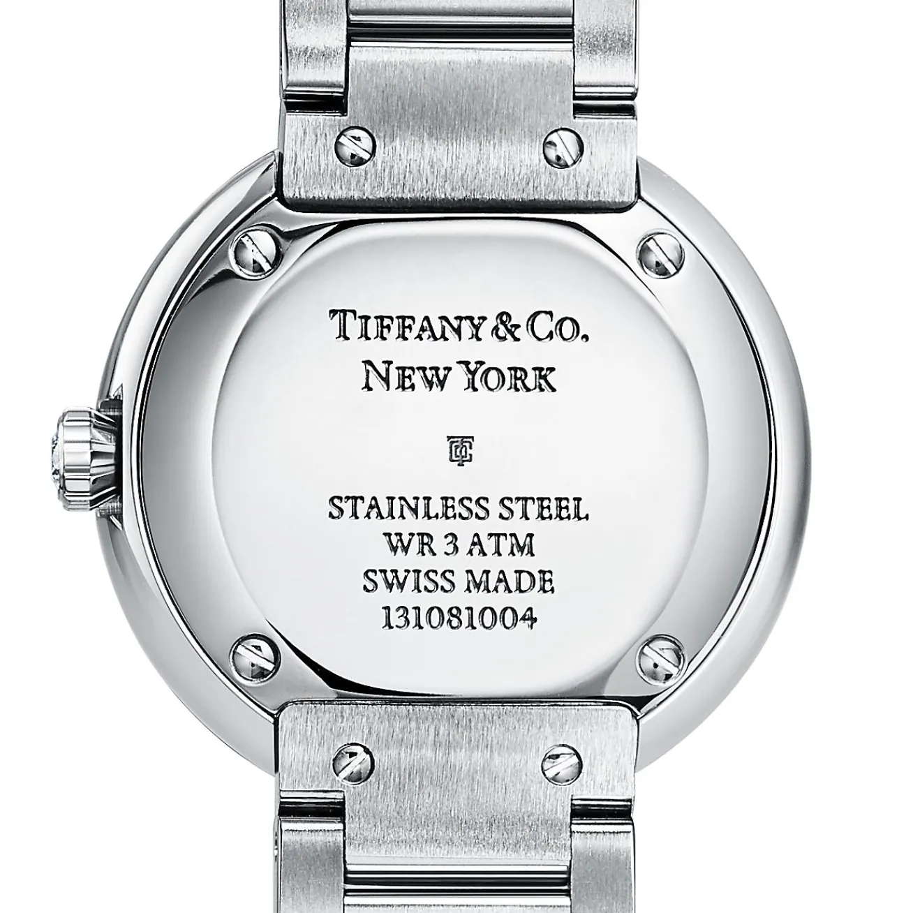 Tiffany & Co. Atlas® 2-Hand 24 mm women's watch in stainless steel with diamonds. | ^Women Business Gifts|Women’s Watches