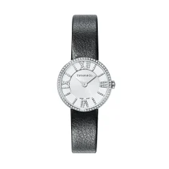 Tiffany & Co. Atlas® 2-Hand 24 mm women's watch in stainless steel with diamonds. | ^Women Business Gifts|Women’s Watches