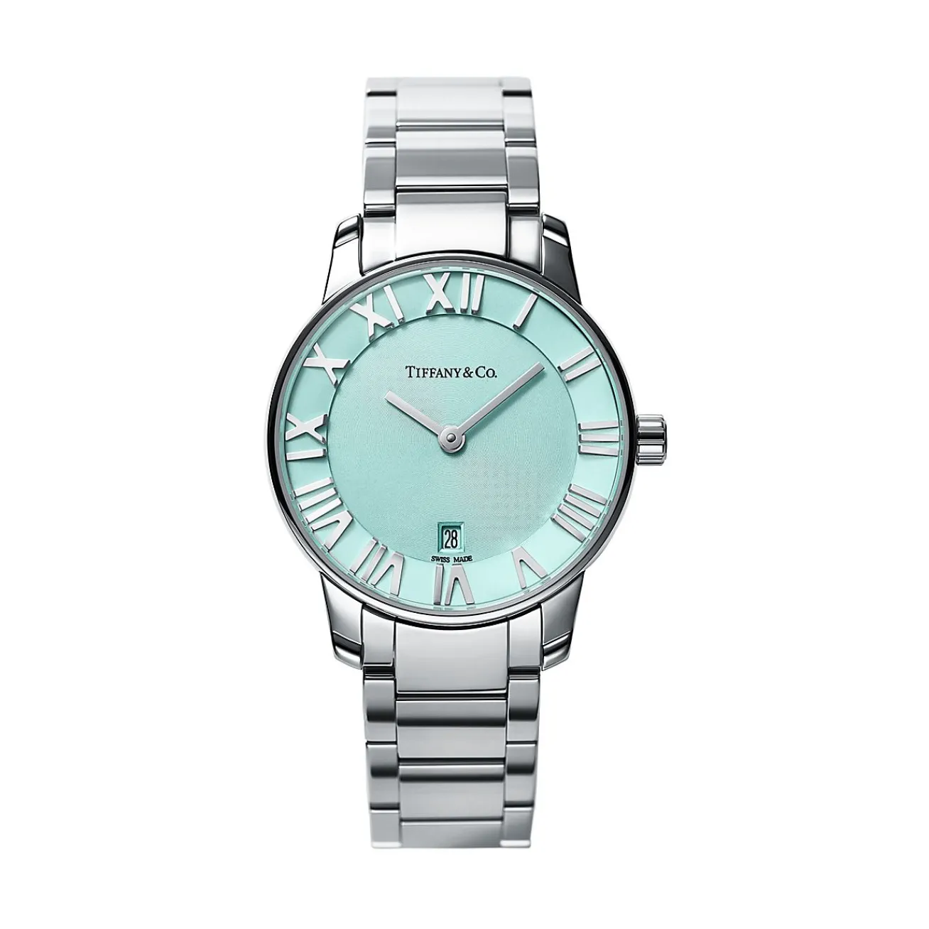 Tiffany & Co. Atlas® 2-Hand 29 mm women's watch in stainless steel. | ^Women Fine Watches|Gifts for Her