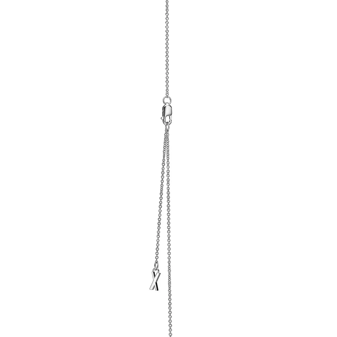 Tiffany & Co. Atlas® X Closed Interlocking Pendant in White Gold | ^ Necklaces & Pendants