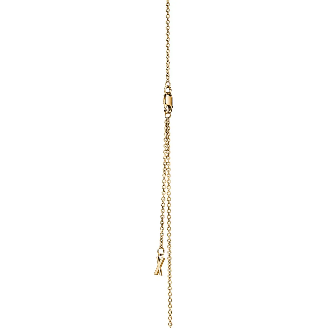 Tiffany & Co. Atlas® X Closed Interlocking Pendant in Yellow Gold | ^ Necklaces & Pendants|Men's Jewelry