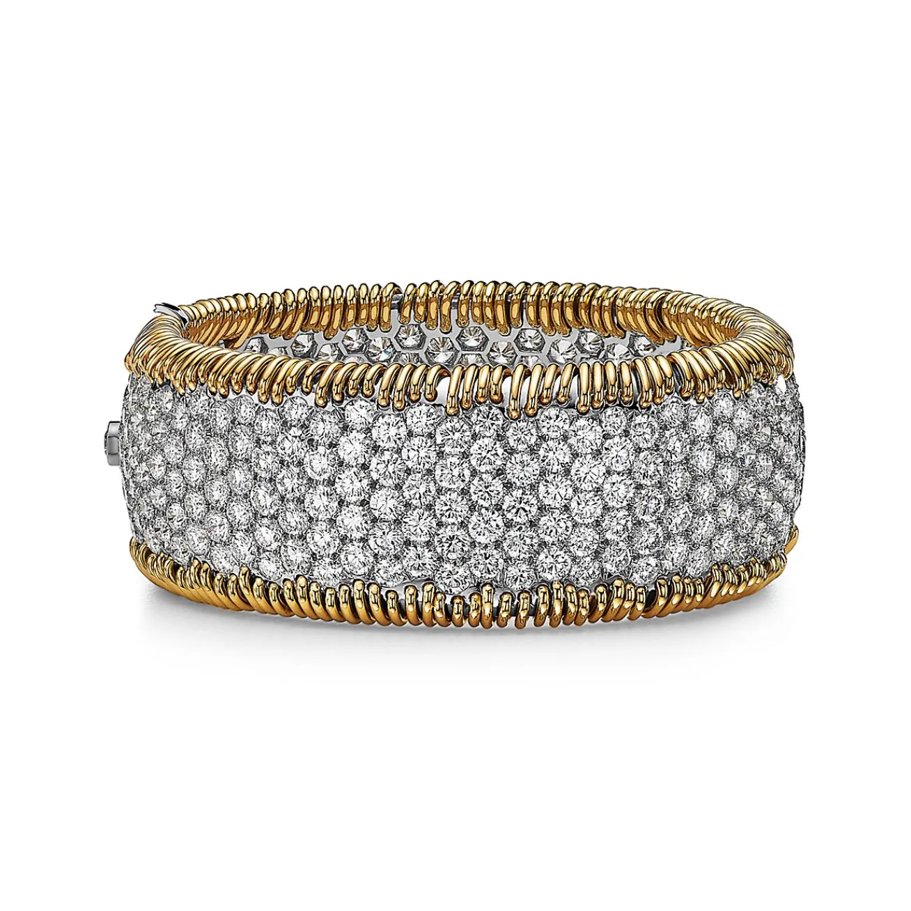 Tiffany & Co. Bracelet in Platinum and Yellow Gold with Diamonds | ^ Bracelets|Gold Jewelry