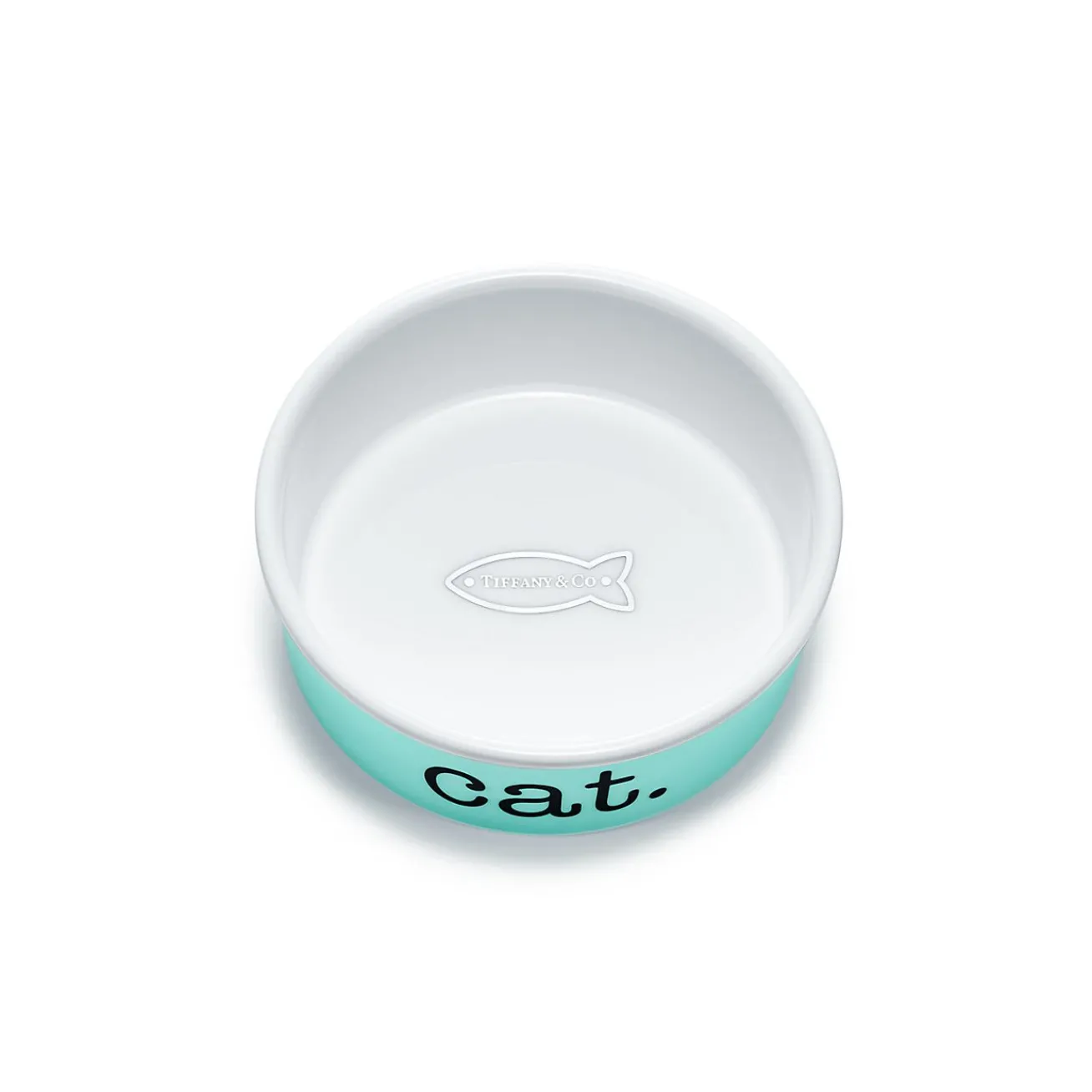 Tiffany & Co. Cat bowl in bone china. | ^ Tiffany Blue® Gifts|Stationery, Games & Unique Objects
