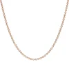 Tiffany & Co. Chain in 18k rose gold, 18" long. | ^ Necklaces & Pendants|Rose Gold Jewelry