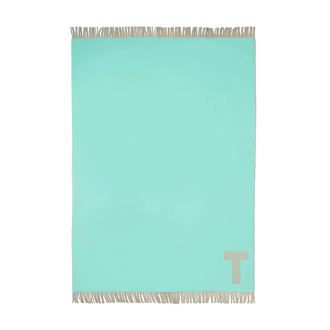 Tiffany & Co. Color Block Blanket in Tiffany Blue® and Camel Brown Cashmere and Wool | ^ Him|Gifts for Him