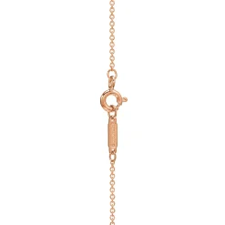Tiffany & Co. Cross pendant in 18k rose gold with diamonds, mini. | ^ Necklaces & Pendants|Rose Gold Jewelry
