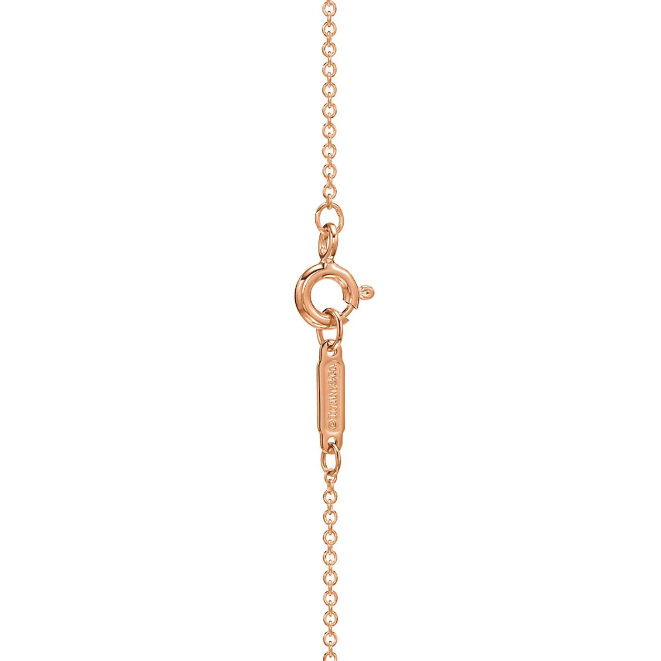 Tiffany & Co. Cross pendant in 18k rose gold with diamonds, mini. | ^ Necklaces & Pendants|Rose Gold Jewelry