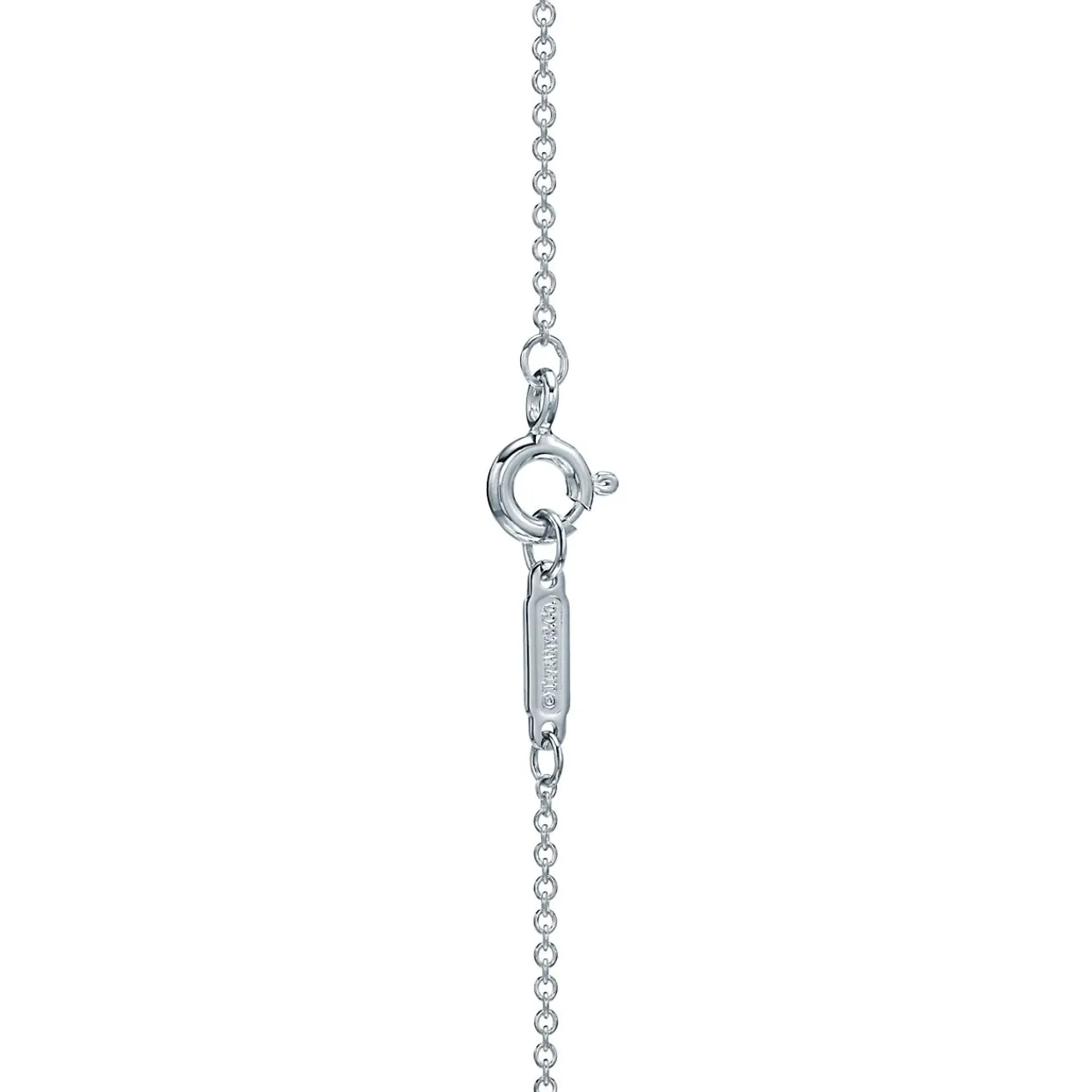 Tiffany & Co. Cross pendant in platinum with diamonds, mini. | ^ Necklaces & Pendants|Platinum Jewelry