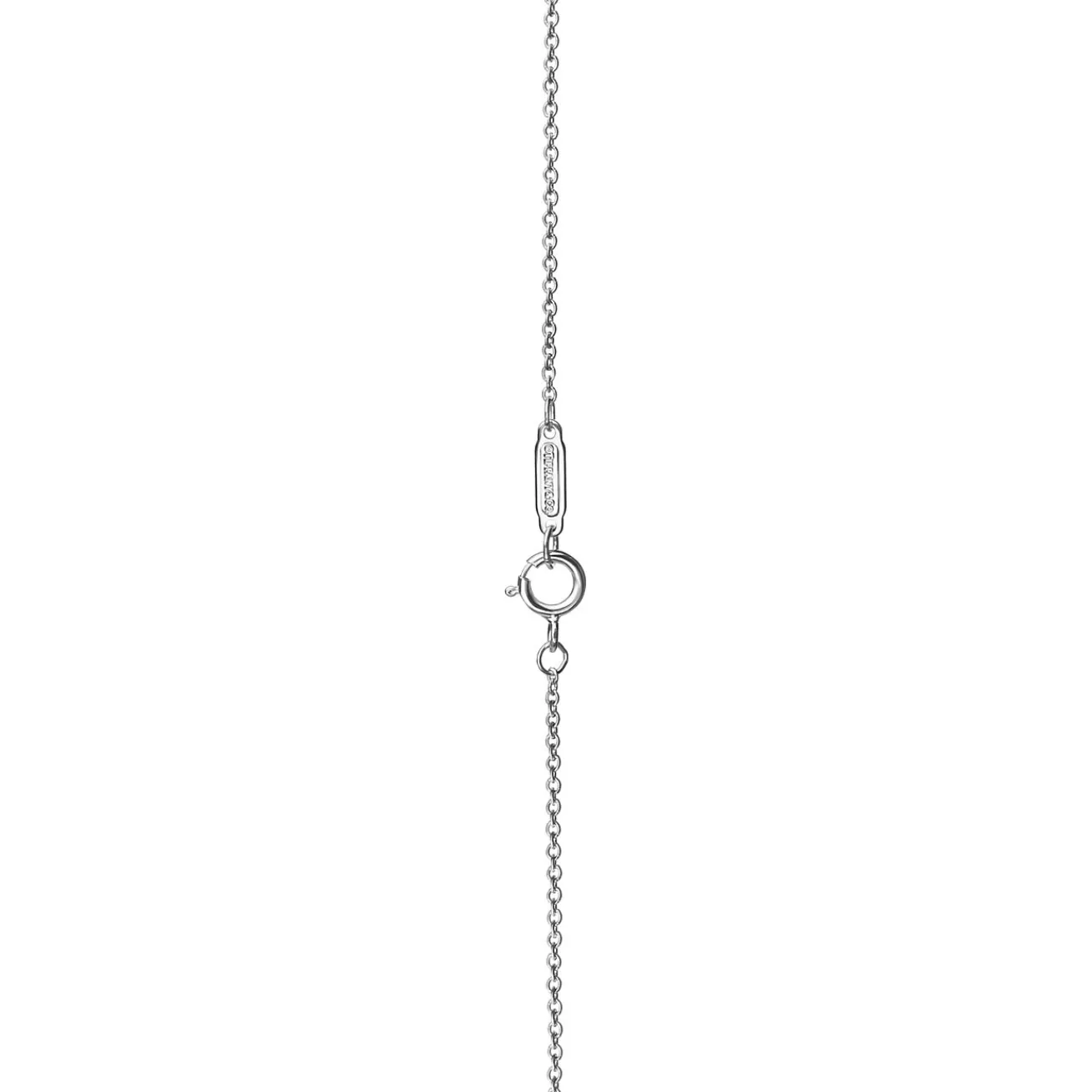 Tiffany & Co. Cross pendant in platinum with diamonds, small. | ^ Necklaces & Pendants|Platinum Jewelry
