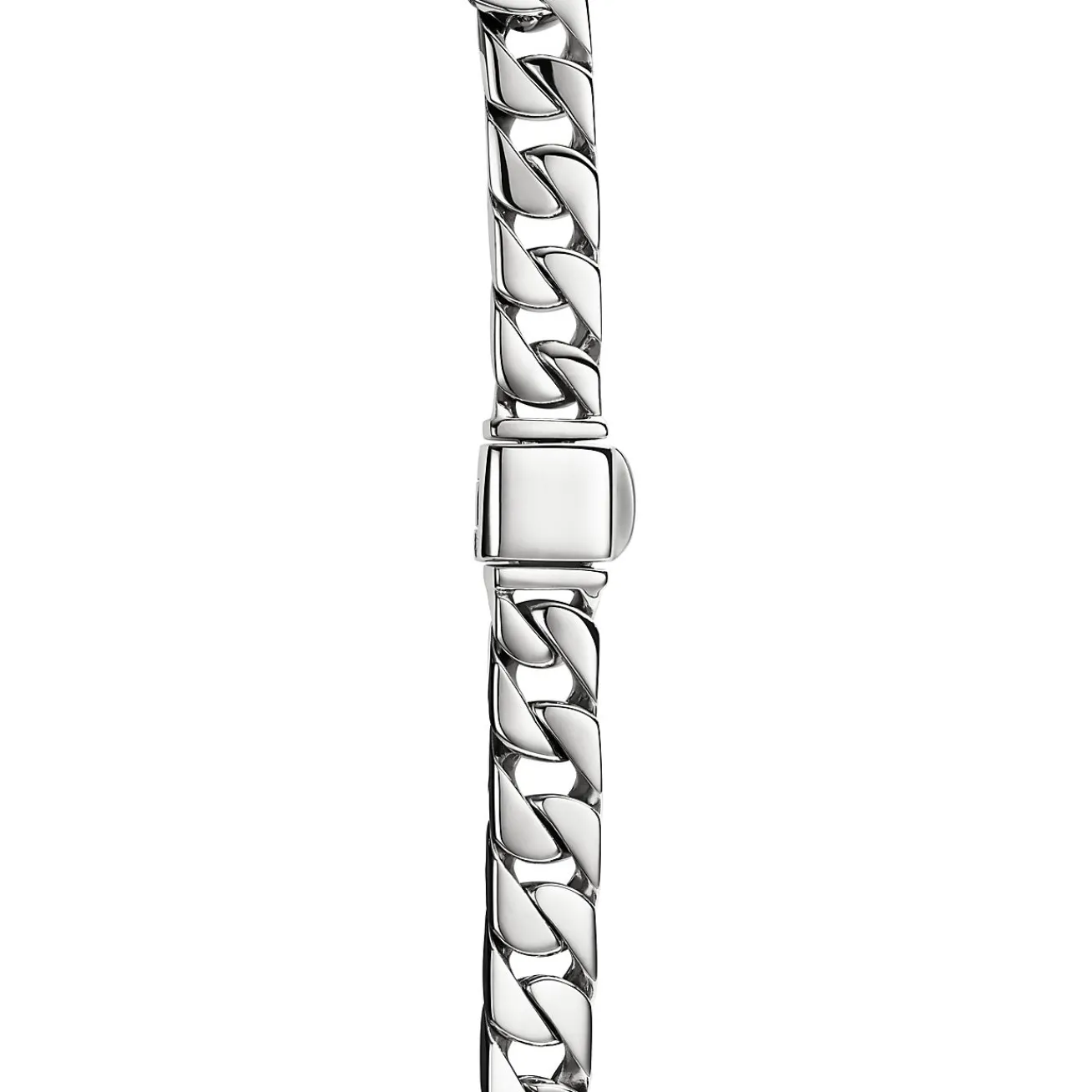 Tiffany & Co. Curb link bracelet in sterling silver, medium. | ^ Bracelets|Men's Jewelry