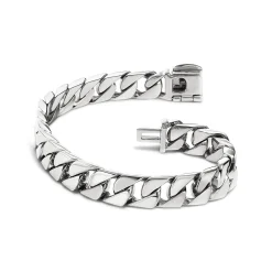 Tiffany & Co. Curb link bracelet in sterling silver, medium. | ^ Bracelets|Men's Jewelry