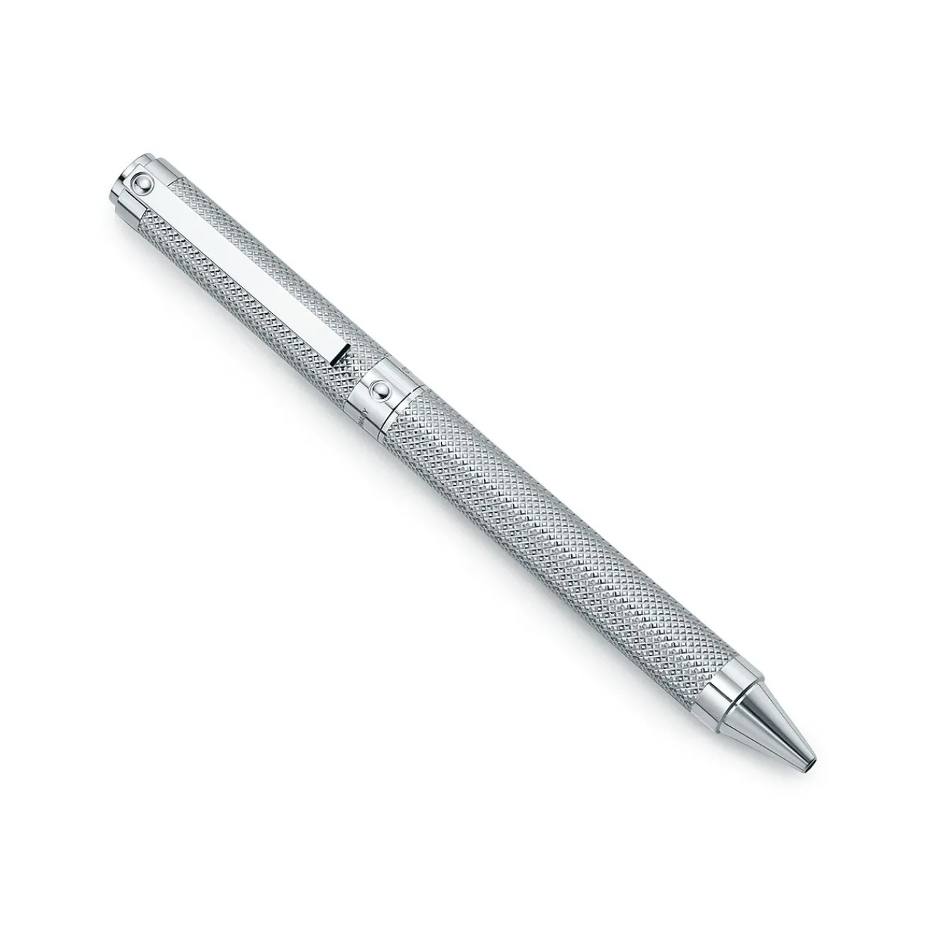Tiffany & Co. Diamond Point ballpoint pen in sterling silver. | ^ The Home|Housewarming Gifts