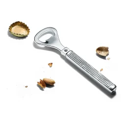 Tiffany & Co. Diamond Point bottle opener in sterling silver and stainless steel. | ^ The Couple|Wedding Gifts