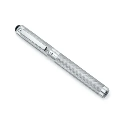 Tiffany & Co. Diamond Point fountain pen in sterling silver with a black onyx cabochon. | ^ Him|Gifts for Him