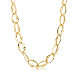 Tiffany & Co. Elsa Peretti® Aegean toggle necklace in 18k gold. | ^ Necklaces & Pendants|Gold Jewelry