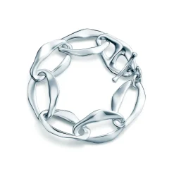Tiffany & Co. Elsa Peretti® Aegean toggle bracelet in sterling silver, medium. | ^ Bracelets|Bold Silver Jewelry