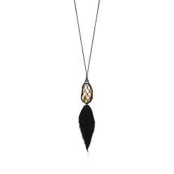 Tiffany & Co. Elsa Peretti® Bean® design Pendant in Yellow Gold, 29 x 50 mm | ^ Necklaces & Pendants|Gold Jewelry