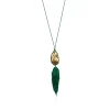 Tiffany & Co. Elsa Peretti® Bean® design Necklace of Gold Lacquer over Japanese Hardwood | ^ Necklaces & Pendants|Gold Jewelry