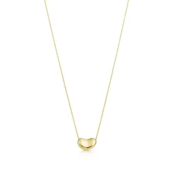 Tiffany & Co. Elsa Peretti® Bean® design pendant in 18k gold. | ^ Necklaces & Pendants|Gold Jewelry