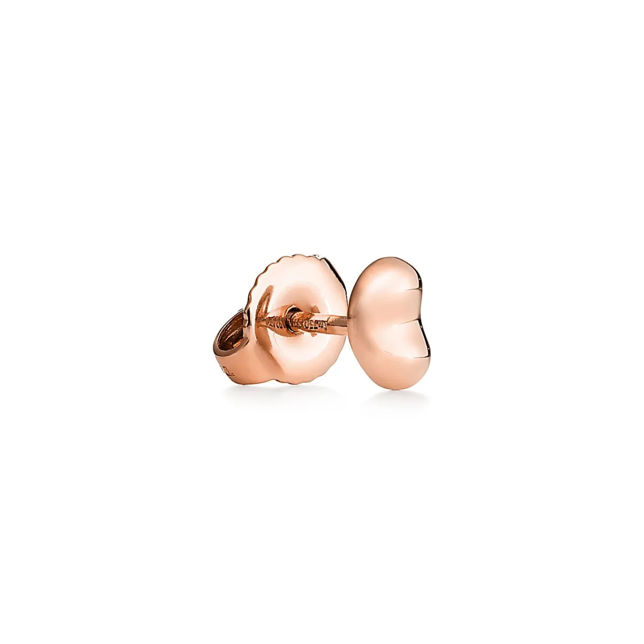 Tiffany & Co. Elsa Peretti® Bean® design Earrings in Rose Gold, 9 mm | ^ Earrings|Rose Gold Jewelry