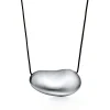 Tiffany & Co. Elsa Peretti® Bean® design Pendant in Sterling Silver, 50 mm | ^ Necklaces & Pendants|Elsa Peretti®