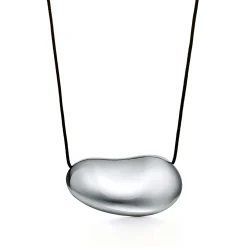 Tiffany & Co. Elsa Peretti® Bean® design Pendant in Sterling Silver, 50 mm | ^ Necklaces & Pendants|Elsa Peretti®