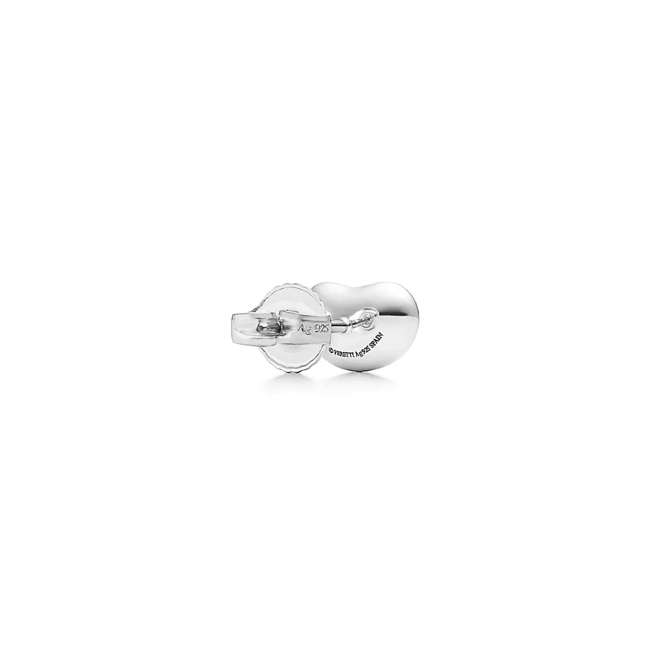 Tiffany & Co. Elsa Peretti® Bean® design Earrings in Sterling Silver, 9 mm | ^ Earrings|Sterling Silver Jewelry