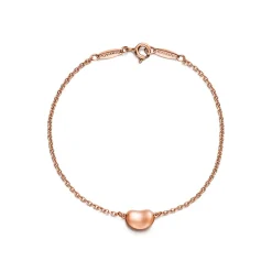 Tiffany & Co. Elsa Peretti® Bean® design Bracelet in Rose Gold, 9 mm | ^ Bracelets|Rose Gold Jewelry