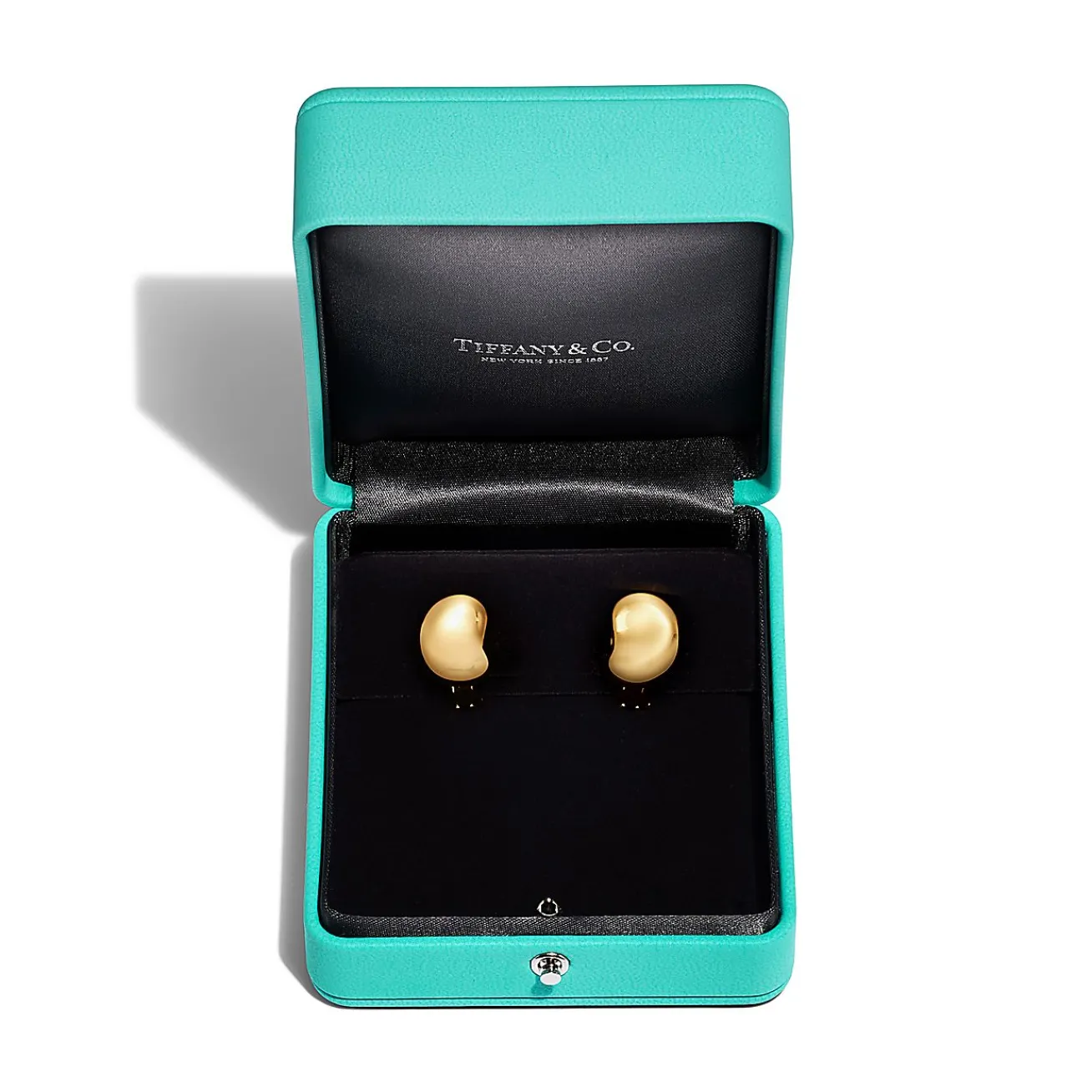 Tiffany & Co. Elsa Peretti® Bean® design Ear Clips in Yellow Gold, 20 mm | ^ Earrings|New Jewelry