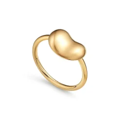 Tiffany & Co. Elsa Peretti® Bean® design Ring in Yellow Gold, 12 mm | ^ Rings|Gold Jewelry