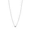 Tiffany & Co. Elsa Peretti® Bean® design Pendant in Platinum with Diamonds | ^ Necklaces & Pendants|Dainty Jewelry