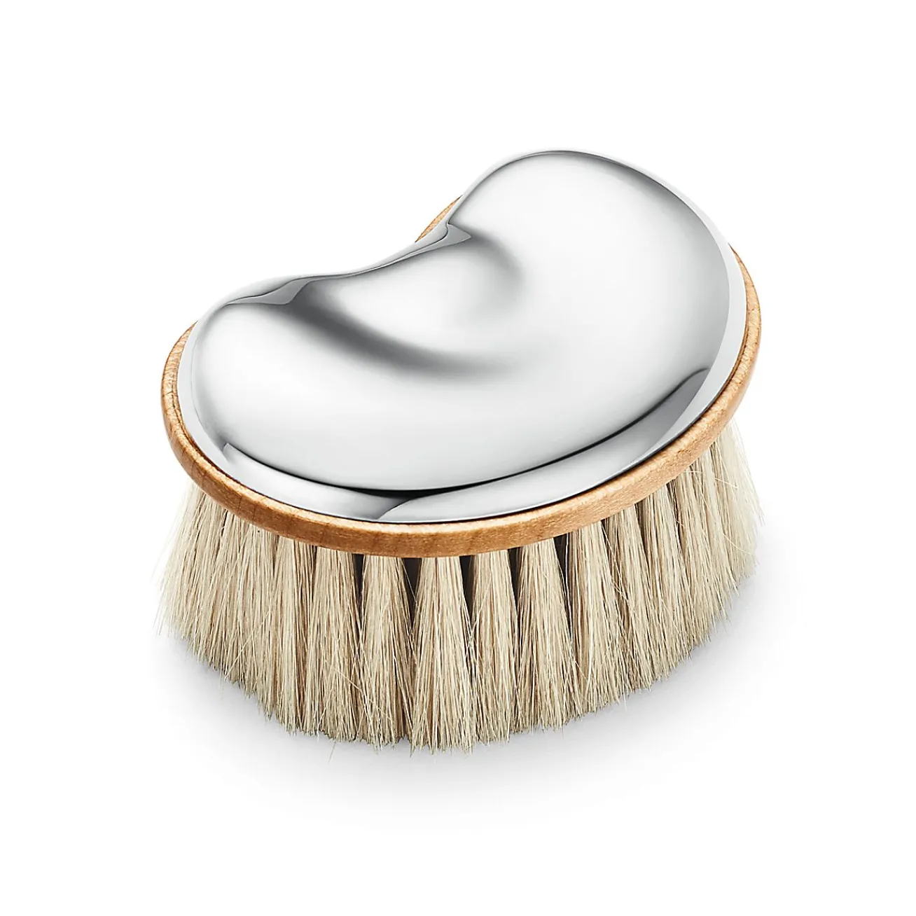 Tiffany & Co. Elsa Peretti® Bean® design baby brush in sterling silver. | ^ Baby|Baby