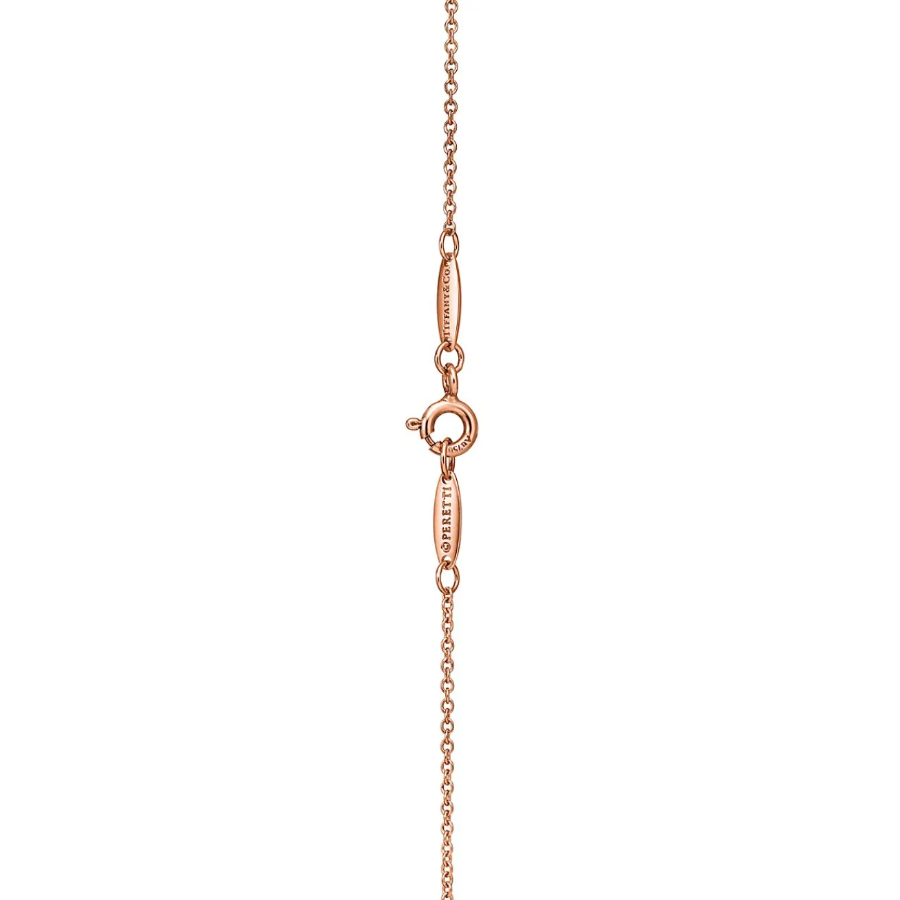 Tiffany & Co. Elsa Peretti® Bean® design Pendant in Rose Gold, 6.5 mm | ^ Necklaces & Pendants|Rose Gold Jewelry