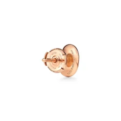 Tiffany & Co. Elsa Peretti® Bean® design Earrings in Rose Gold with Diamonds, 9 mm | ^ Earrings|Rose Gold Jewelry