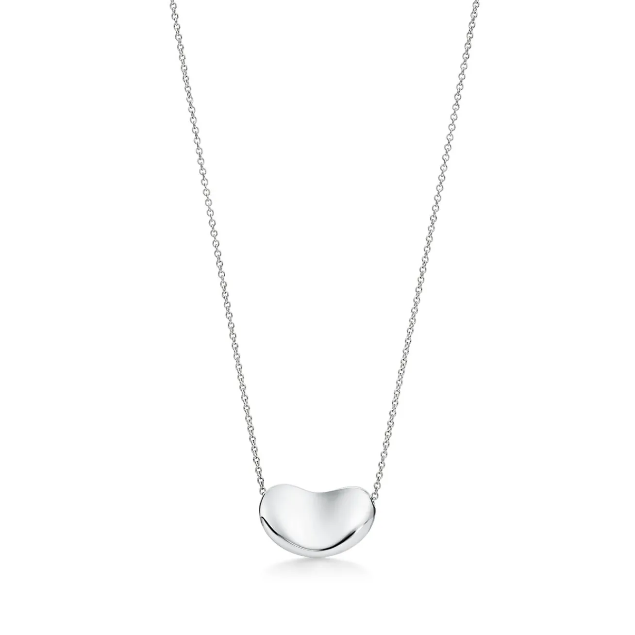 Tiffany & Co. Elsa Peretti® Bean® design Pendant in Sterling Silver, 18 mm | ^ Necklaces & Pendants|Bold Silver Jewelry