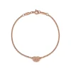 Tiffany & Co. Elsa Peretti® Bean® design Bracelet in Rose Gold with Diamonds | ^ Bracelets|New Jewelry