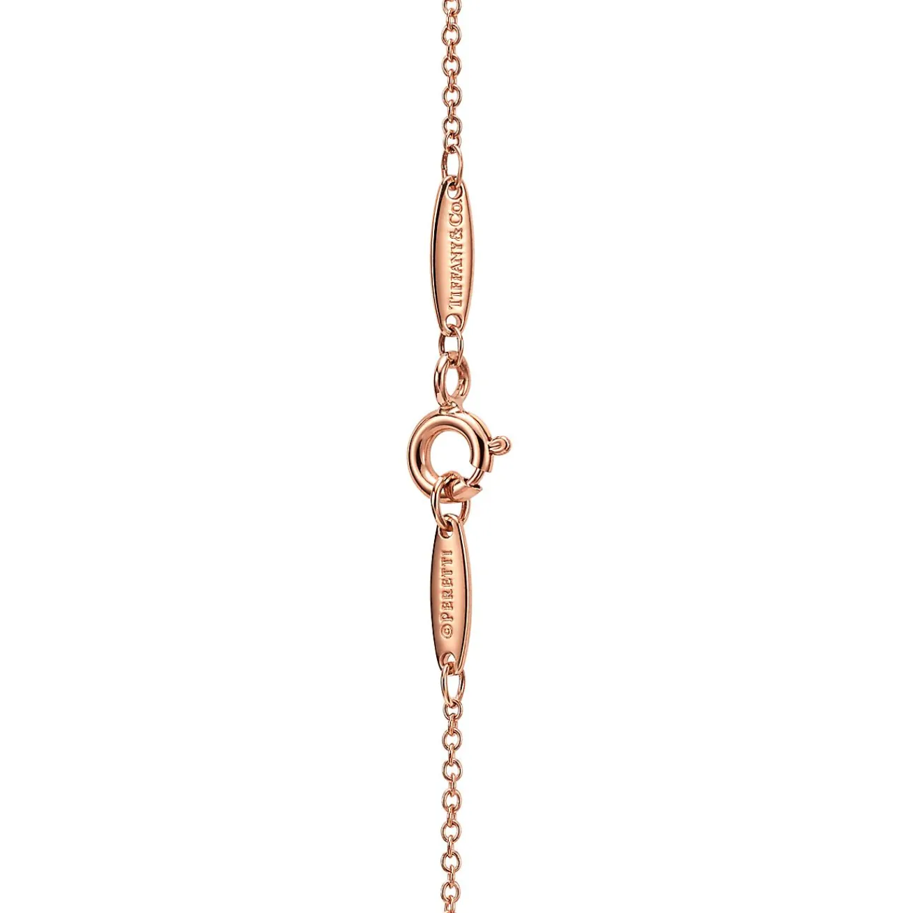 Tiffany & Co. Elsa Peretti® Bean® design Bracelet in Rose Gold with Diamonds | ^ Bracelets|New Jewelry