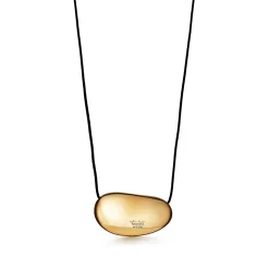 Tiffany & Co. Elsa Peretti® Bean® design Pendant in Yellow Gold, 50 mm | ^ Necklaces & Pendants|Gold Jewelry