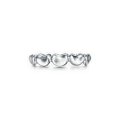 Tiffany & Co. Elsa Peretti® Bean® design Continuous Ring in Sterling Silver, 4 mm | ^ Rings|Sterling Silver Jewelry