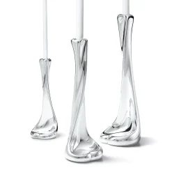 Tiffany & Co. Elsa Peretti® Bone candlestick. Sterling silver, 9.5" high. | ^ Elsa Peretti®|The Couple