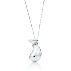 Tiffany & Co. Elsa Peretti® Bottle jug pendant in sterling silver, small. | ^ Necklaces & Pendants|Sterling Silver Jewelry