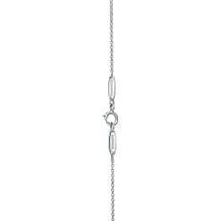 Tiffany & Co. Elsa Peretti® Color by the Yard necklace in platinum with sapphire and diamonds. | ^ Necklaces & Pendants|Platinum Jewelry