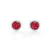 Tiffany & Co. Elsa Peretti® Color by the Yard earrings in platinum with rubies. | ^ Platinum Jewelry|Colored Gemstone Jewelry