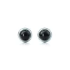 Tiffany & Co. Elsa Peretti® Color by the Yard earrings in sterling silver with black jade. | ^ Earrings|Sterling Silver Jewelry