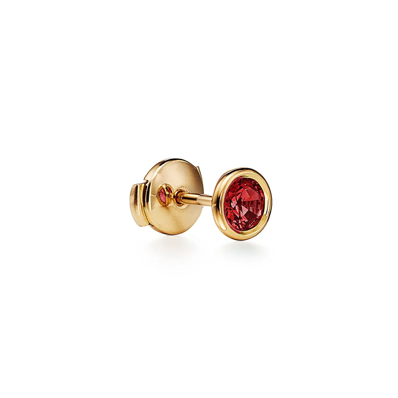 Tiffany & Co. Elsa Peretti® Color by the Yard Earrings in Yellow Gold with Rubies | ^ Earrings|Gold Jewelry