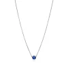 Tiffany & Co. Elsa Peretti® Color by the Yard Pendant in Platinum with a Sapphire | ^ Necklaces & Pendants|Platinum Jewelry
